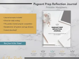Pageant Prepping Journal (DEMO)